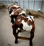 San Miguel Barstool W / Leather / Hide