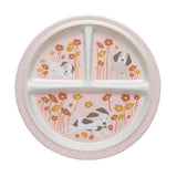 Divided Suction Plate | Puppies & Poppies