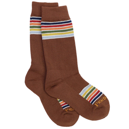Joshua Tree Stripe Cotton Crew Sock
