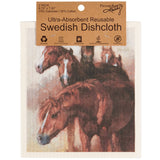 Wild Horses Swedish Dishcloth Set