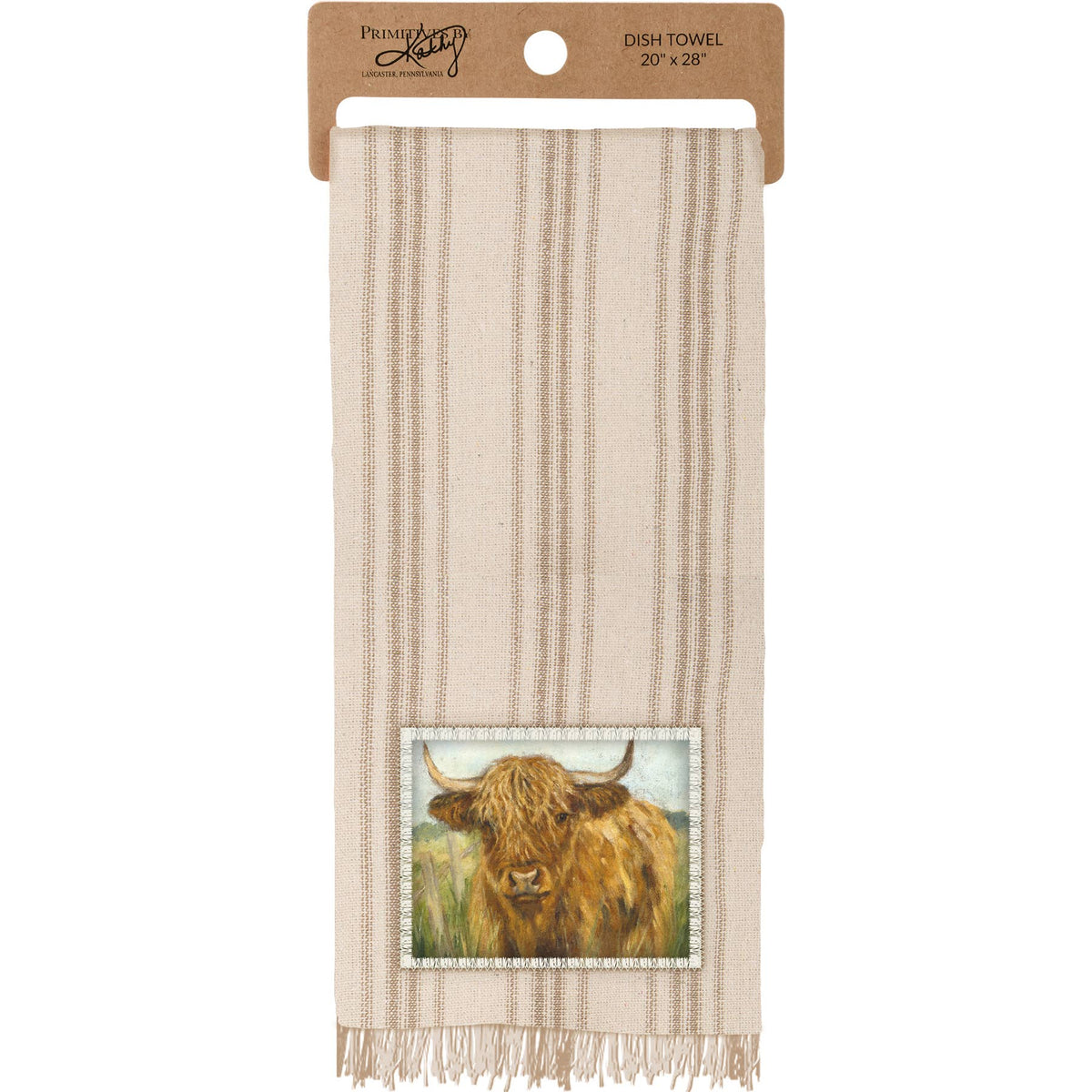 Highland Cow Kitchen Towel