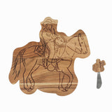 Cowboy Wood Serving Board
