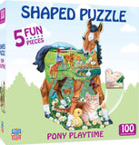 Pony Playtime - 100 Piece Shaped Puzzle