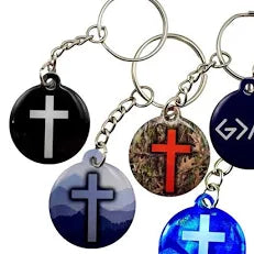 Tap to Pray Keychain