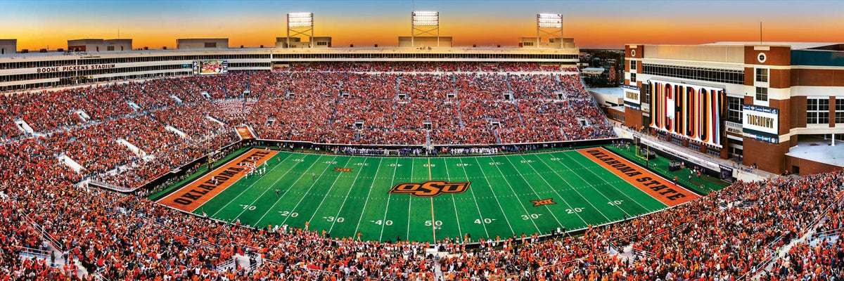 Oklahoma State Cowboys - 1000 Piece Panoramic Puzzle