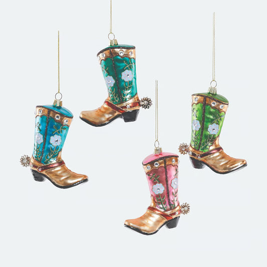 Fancy Floral Cowboy Boot