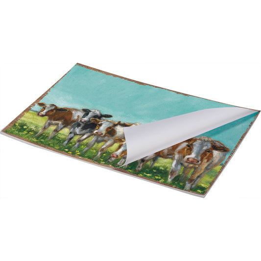 Cows Paper Placemat Pad