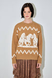 HORSE GRAPHIC SWEATER
