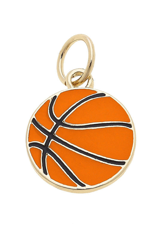 Enamel Basketball Charm