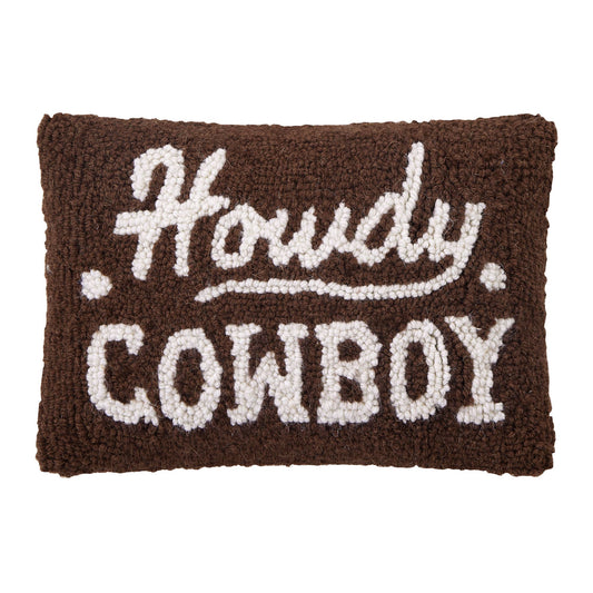 Howdy Cowboy Hook Pillow #2