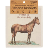 Saddle Up For Dish Duty Swedish Cloth Set