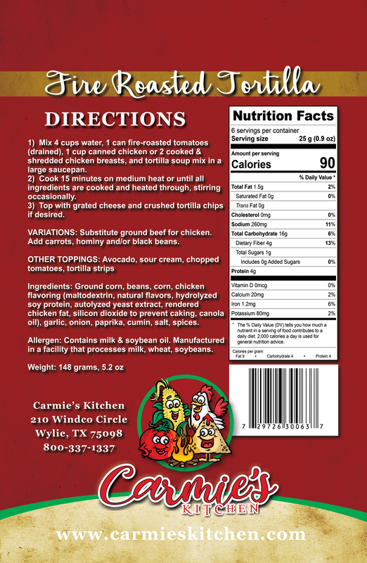 CK CHICKEN TORTILLA SOUP MIX