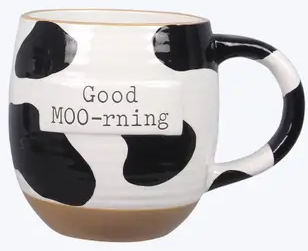 Ceramic Cow Mug