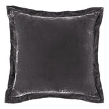 Stella Faux Silk Velvet Flanged Euro Sham