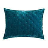 Stella Faux Silk Velvet Pintuck Pillow Sham