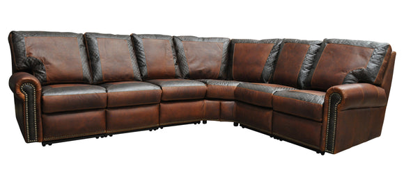 Frisco Reclining Sectional (CUSTOMIZABLE)