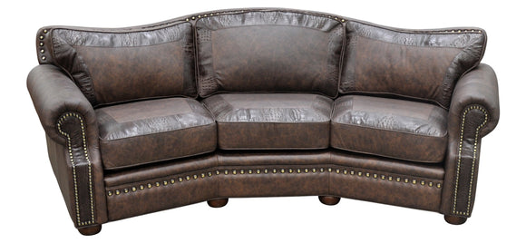 Omnia Tucson Loveseat Grade 4 Lthr. W/ Tooling