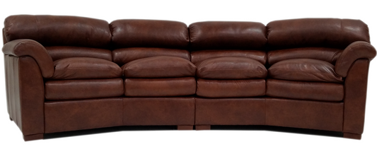 King Recliner Wing Chair-Prada Cafe-Fabric Texas Canyon with Croc Brown-#15 Nailheads-Ball & Claw Legs