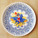 Melamine Plates, Cowboy and Cowgirl