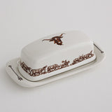 True West Butter Dish W/ Cover