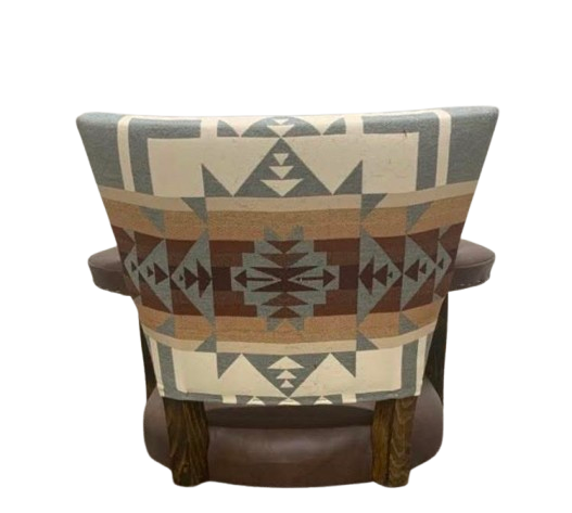 Southwest Collection West Swivel Barstool