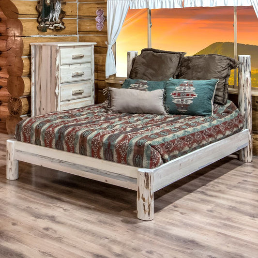 King Master Yugo Ox Yoke Bed