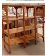 MFD-Antique Pine Rack #1