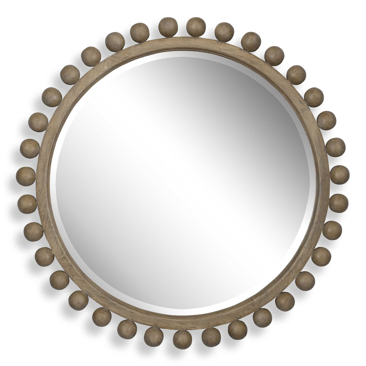Brianza Round Mirror - 50 Natural