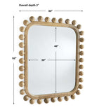 Brianza Mirror - 40x50 Natural