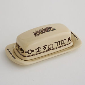 True West Butter Dish W/ Cover