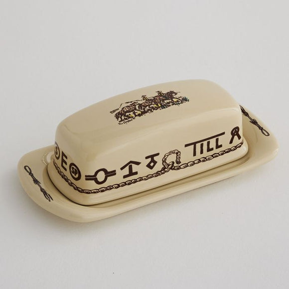 True West Butter Dish W/ Cover