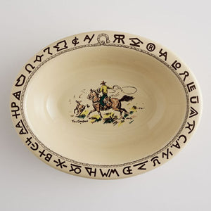 True West Oval Platter 12"x9"