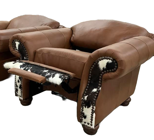 Rowan Chair With Pushback Recliner (Tricolor)