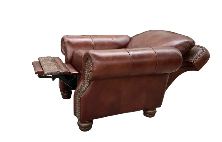 Rowan Chair With Pushback Recliner (Croc)