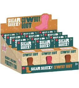Cowboy Boot Sugar Squeezy Toy