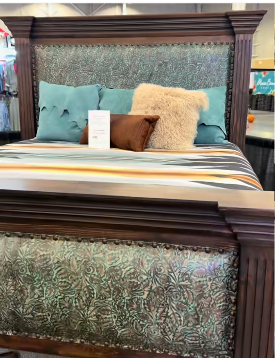 Sofia Bed, Tooled