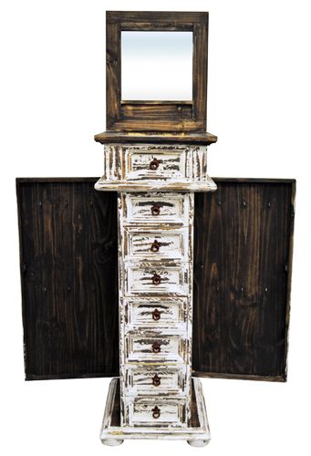 Jewelry Armoire with Side Doors