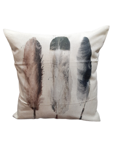 Watercolor Three Feather *Limited Edition* Pillow Cover