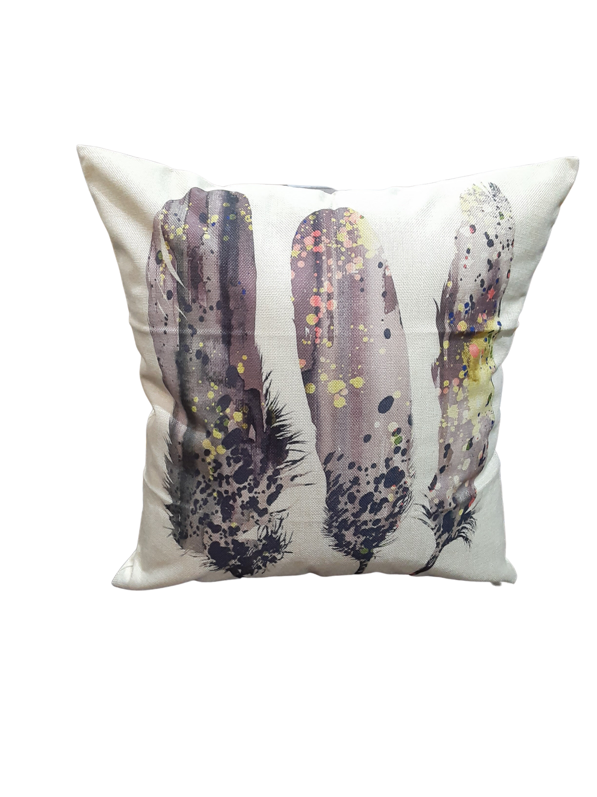 Three Abstract Feather *Limited Edition* Pillow Cover