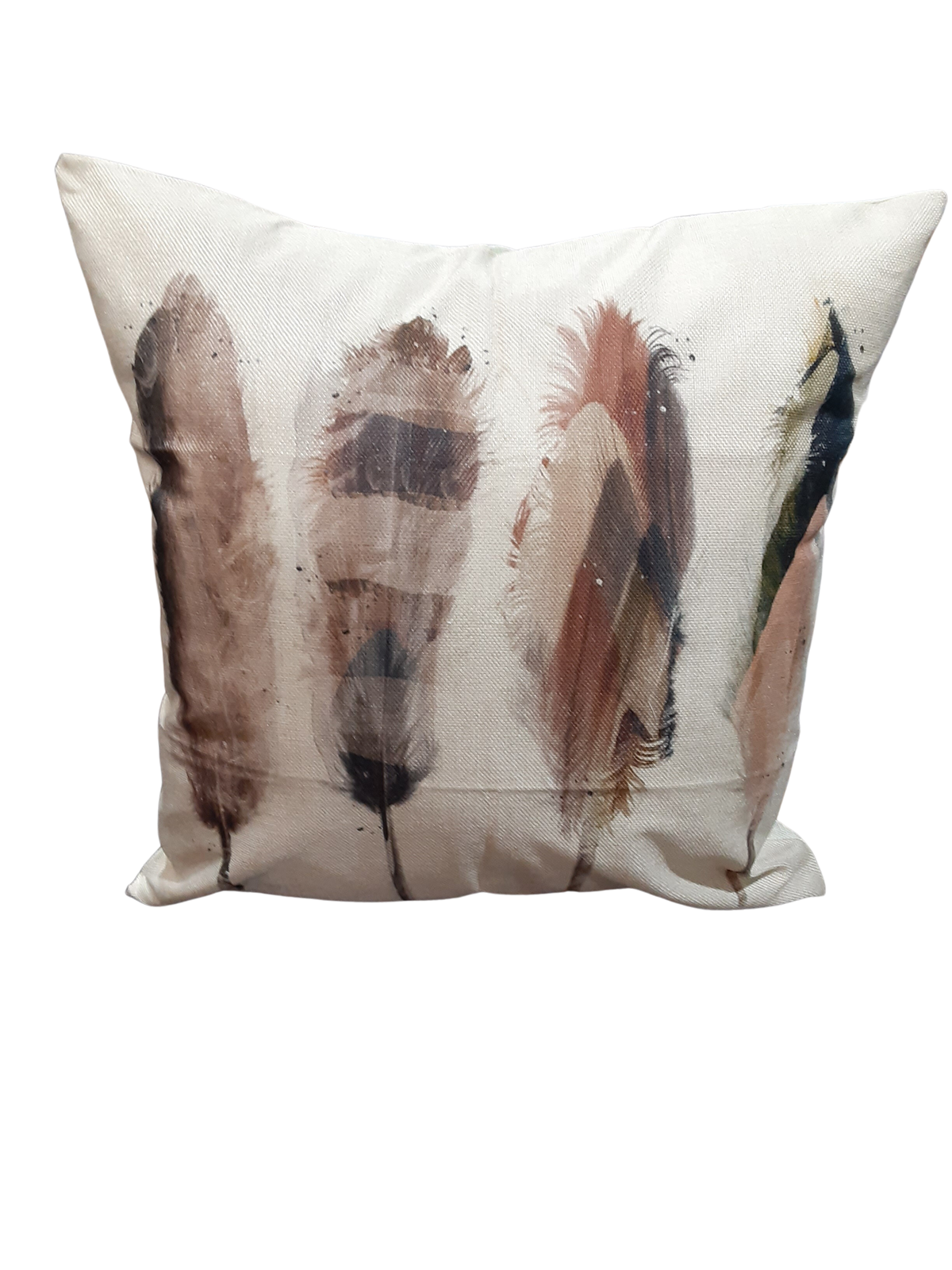 Watercolor Four Feather *Limited Edition* Pillow Cover