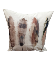 Watercolor Four Feather *Limited Edition* Pillow Cover