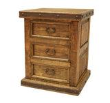 Pueblito 3 Drawer Nightstand