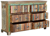 Eartha Collection Six Drawer Dresser