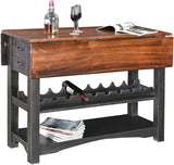 Esme Pub Table with Wine Rack