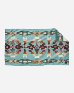 Aqua Tucson Saddle Blanket