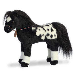 13" Black Appaloosa