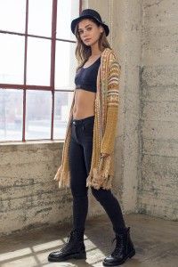 Mustard Multi Jacket 12772