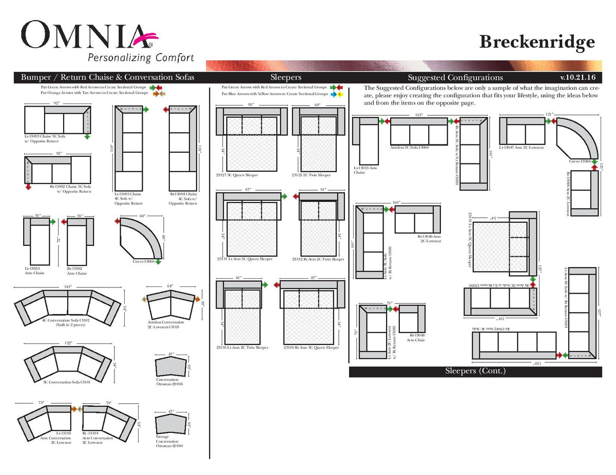 Breckenridge Sofa (Customizable!)
