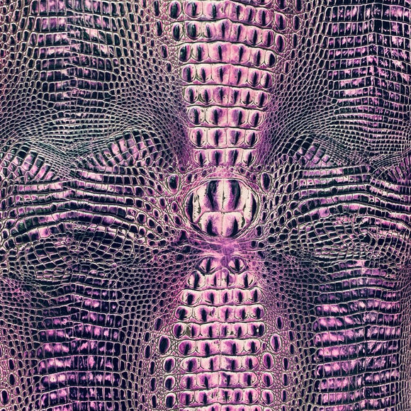 Crocodile Deep Purple