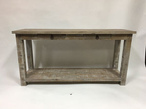 Sofa Table Barn Door With 2 D...